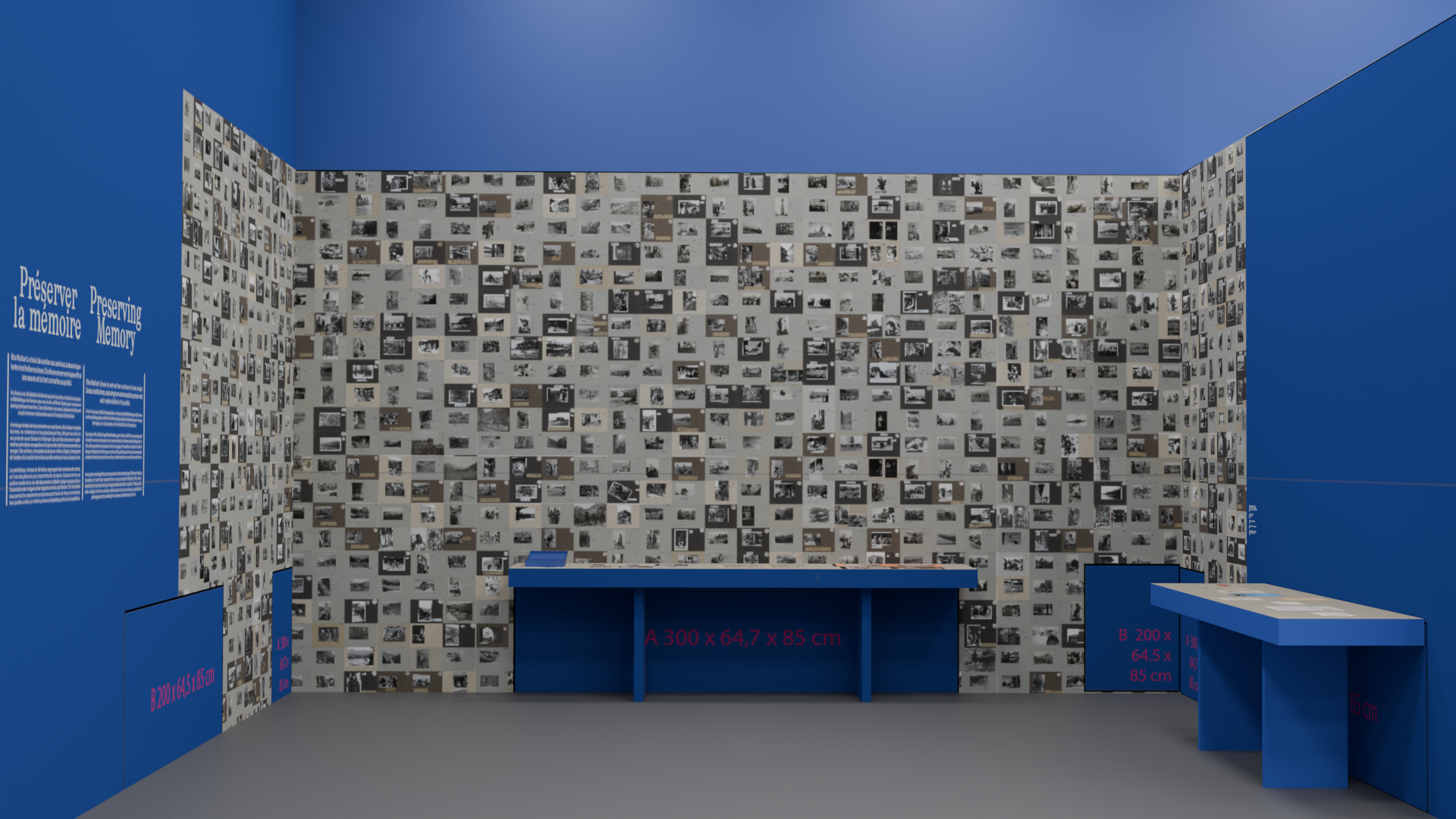 Mur cartothèque